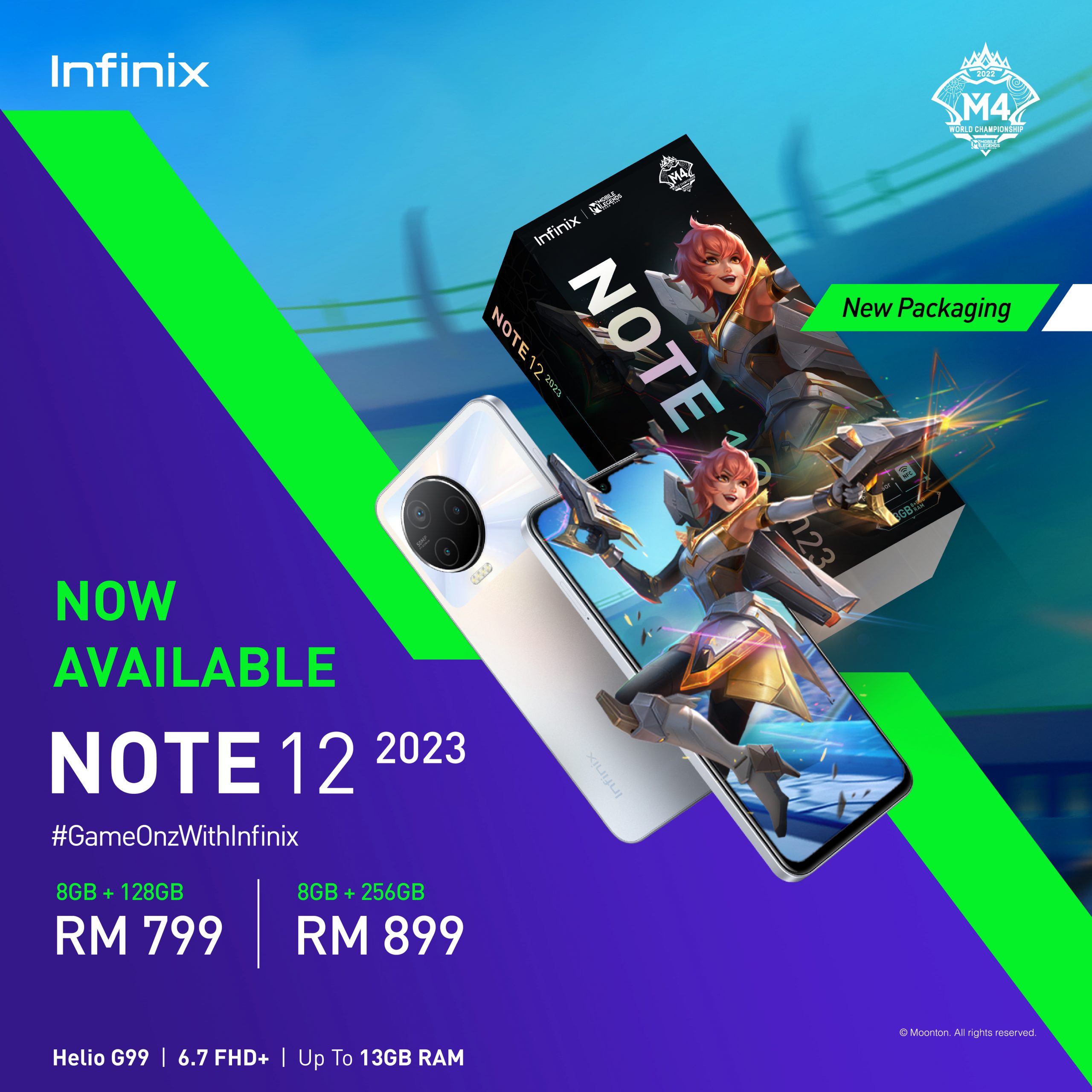 infinix note 12 lazada